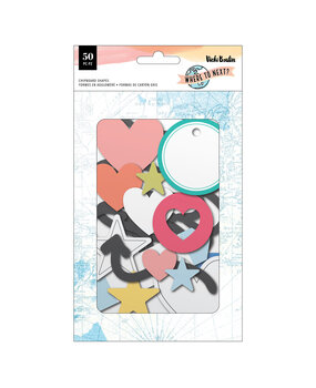 American Crafts Vicki Boutin Where To Next Chipboard Shapes (50pcs) (34014106) (OUTLET) American Crafts Vicki Boutin Where To Next Chipboard Shapes (50pcs) (34014106) (OUTLET)