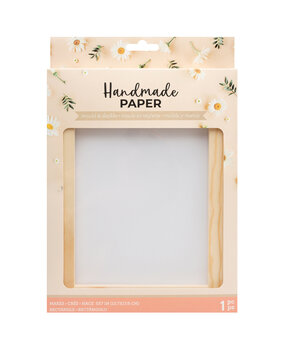 American Crafts Handmade Paper Mould and Deckle Kit Small Rectangle (34017563) (OUTLET) American Crafts Handmade Paper Mould and Deckle Kit Small Rectangle (34017563) (OUTLET)