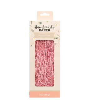 American Crafts Handmade Paper Shredded Paper Pink 1lb (34017639) (OUTLET) American Crafts Handmade Paper Shredded Paper Pink 1lb (34017639) (OUTLET)