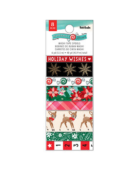 American Crafts Vicki Boutin Peppermint Kisses Washi Tape Spools (8pcs) (34021941) (OUTLET) American Crafts Vicki Boutin Peppermint Kisses Washi Tape Spools (8pcs) (34021941) (OUTLET)