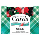 American Crafts Vicki Boutin Peppermint Kisses Boxed Cards (80pcs) (34021952) (OUTLET)