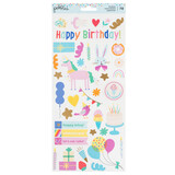 American Crafts Pebbles All The Cake Stickers (78pcs) (34022066) (OUTLET)
