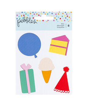 American Crafts Pebbles All The Cake 3x4 Inch Metal Dies (6pcs) (34022070) (OUTLET) American Crafts Pebbles All The Cake 3x4 Inch Metal Dies (6pcs) (34022070) (OUTLET)