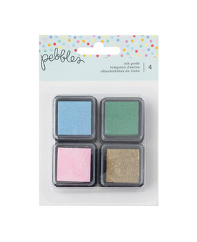 American Crafts Pebbles All The Cake Ink Pads (4pcs) (34022077) (OUTLET) American Crafts Pebbles All The Cake Ink Pads (4pcs) (34022077) (OUTLET)
