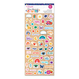 American Crafts Shimelle Laine Main Character Energy Mini Puffy Stickers (60pcs) (34022111) (OUTLET)