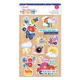 American Crafts Shimelle Laine Main Character Energy Layered Stickers (9pcs) (34022112) (OUTLET)