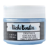 American Crafts Vicki Boutin Discover + Create Creativefx Azure Blue Glaze 100ml (34022166) (OUTLET)