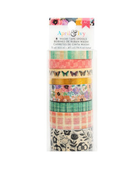 American Crafts April and Ivy Washi Tape Spools Gold Foil (8pcs) (34025581) (OUTLET) American Crafts April and Ivy Washi Tape Spools Gold Foil (8pcs) (34025581) (OUTLET)