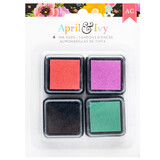 American Crafts April and Ivy Ink Pads (4pcs) (34025590) (OUTLET)