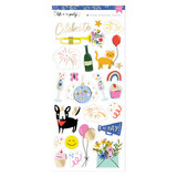 American Crafts Life of the Party 6x12 Inch Stickers (48pcs) (34025833) (OUTLET)
