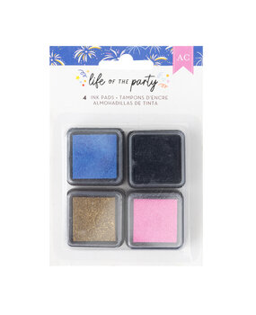 American Crafts Life of the Party Ink Pads (4pcs) (34025846) (OUTLET) American Crafts Life of the Party Ink Pads (4pcs) (34025846) (OUTLET)