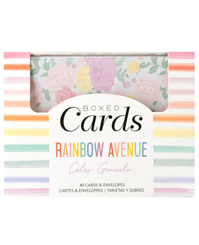 American Crafts Celes Gonzalo Rainbow Avenue Boxed Cards (80pcs) (34025887) (OUTLET) American Crafts Celes Gonzalo Rainbow Avenue Boxed Cards (80pcs) (34025887) (OUTLET)