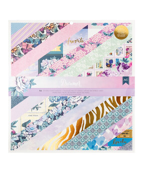 American Crafts Dreamer 12x12 Inch Paper Pad (34025905) (OUTLET)