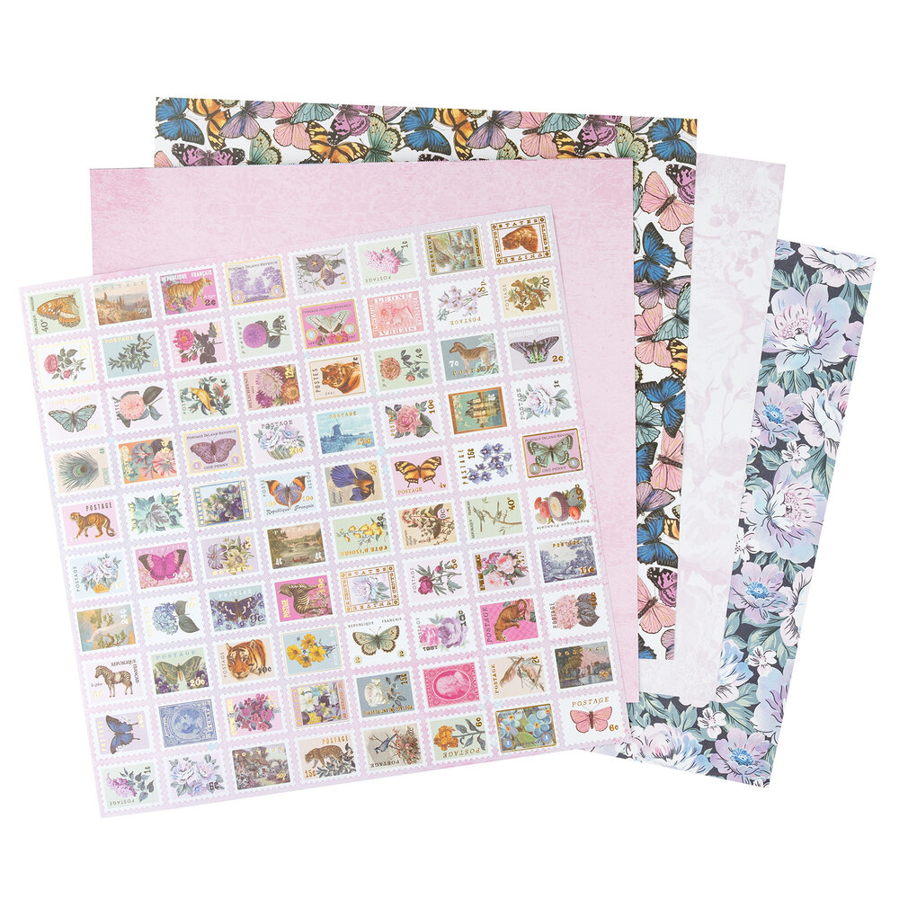 American Crafts Dreamer 12x12 Inch Paper Pad (34025905) (OUTLET)