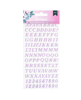 American Crafts Dreamer Stickers Puffy Alpha (120pcs) (34025909) (OUTLET) American Crafts Dreamer Stickers Puffy Alpha (120pcs) (34025909) (OUTLET)