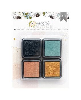 American Crafts A Perfect Match Ink Pads (4pcs) (34025970) (OUTLET) American Crafts A Perfect Match Ink Pads (4pcs) (34025970) (OUTLET)