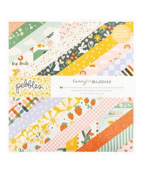 American Crafts Pebbles Sunny Bloom 12x12 Inch Paper Pad (34030118) (OUTLET) American Crafts Pebbles Sunny Bloom 12x12 Inch Paper Pad (34030118) (OUTLET)