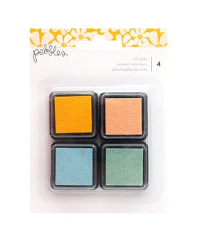 American Crafts Pebbles Sunny Bloom Ink Pads (4pcs) (34030130) (OUTLET) American Crafts Pebbles Sunny Bloom Ink Pads (4pcs) (34030130) (OUTLET)