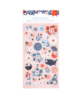 American Crafts Flags and Frills Sticker Puffy Icons (34030317) (OUTLET) American Crafts Flags and Frills Sticker Puffy Icons (34030317) (OUTLET)