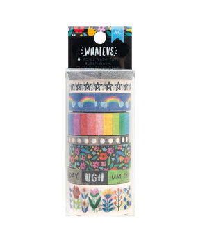 American Crafts Whatevs Washi Tape Spools (8pcs) (34030591) (OUTLET)