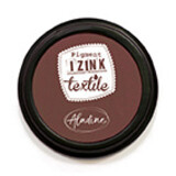 Aladine Izink Textile Inkpad Marron Wood (80ml) (19026) (OUTLET)
