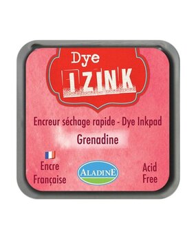 Aladine Inkpad Izink Dye Rouge Grenadine (19254) (OUTLET)