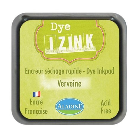 Aladine Inkpad Izink Dye Vert Clair Verveine (19264) (OUTLET) Aladine Inkpad Izink Dye Vert Clair Verveine (19264) (OUTLET)