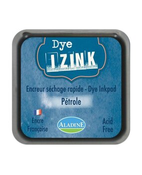 Aladine Inkpad Izink Dye Bleu Petrole (19271) (OUTLET)