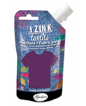Aladine Izink Textile Violet Cachemire Fabric Paint (80ml) (80724) (OUTLET) Aladine Izink Textile Violet Cachemire Fabric Paint (80ml) (80724) (OUTLET)