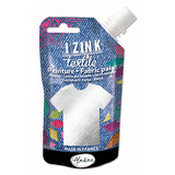 Aladine Izink Textile Argent Silver Fabric Paint (80ml) (80732) (OUTLET)