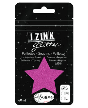 Aladine Izink Glitter Fushia (S/60ml) (80962) (OUTLET)