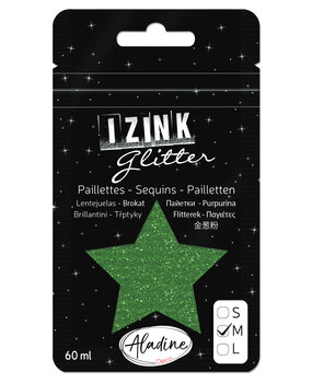 Aladine Izink Glitter Vert Fonce (M/60ml) (80974) (OUTLET) Aladine Izink Glitter Vert Fonce (M/60ml) (80974) (OUTLET)