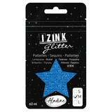 Aladine Izink Glitter Bleu 1 (M/60ml) (80977) (OUTLET)