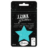 Aladine Izink Glitter Bleu Clair (S/60ml) (80983) (OUTLET)