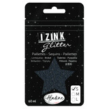 Aladine Izink Glitter Noir 2 (S/60ml) (80988) (OUTLET)