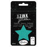 Aladine Izink Glitter Turquoise 2 (S/60ml) (80993) (OUTLET)