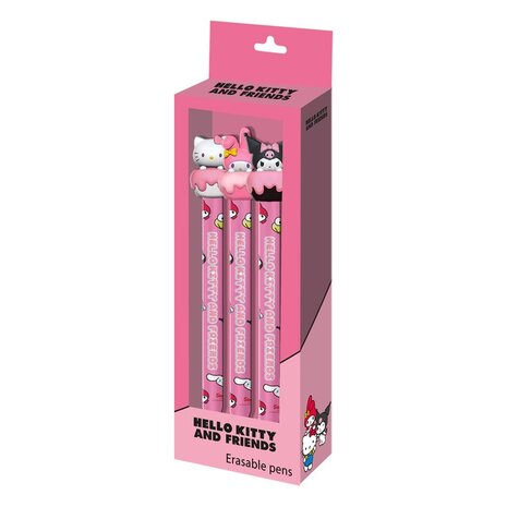 Popculture.shop Sanrio Hello Kitty and Friends Erasable Gel Pens (KMN08650) Popculture.shop Sanrio Hello Kitty and Friends Erasable Gel Pens (KMN08650)