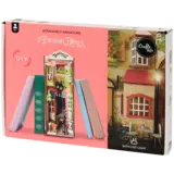 Crafts & Co. DIY Bookshelf Miniature Parisian Alley (3200519)