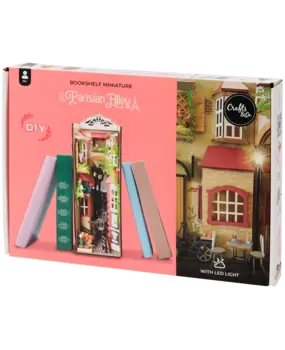 Crafts & Co. DIY Bookshelf Miniature Parisian Alley (3200519)