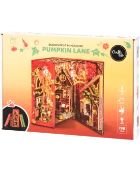 Crafts & Co. DIY Bookshelf Miniature Pumpkin Lane (3206047)