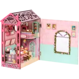 Crafts & Co. DIY Bookshelf Miniature Tiny Treats Cakery (3206047)