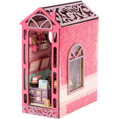 Crafts & Co. DIY Bookshelf Miniature Tiny Treats Cakery (3206047)