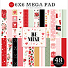 Carta Bella PRE-ORDER Be Mine 6x6 Inch Mega Pad (CBBM477031) Carta Bella PRE-ORDER Be Mine 6x6 Inch Mega Pad (CBBM477031)