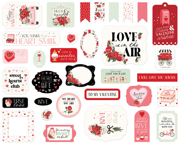 Carta Bella PRE-ORDER Be Mine Ephemera (CBBM477024) Carta Bella PRE-ORDER Be Mine Ephemera (CBBM477024)