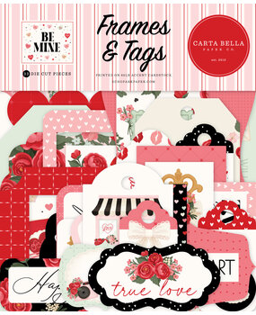 Carta Bella PRE-ORDER Be Mine Ephemera Frames & Tags (CBBM477025) Carta Bella PRE-ORDER Be Mine Ephemera Frames & Tags (CBBM477025)