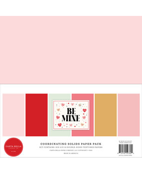 Carta Bella PRE-ORDER Be Mine 12x12 Inch Coordination Solids Paper Pack (CBBM477015) Carta Bella PRE-ORDER Be Mine 12x12 Inch Coordination Solids Paper Pack (CBBM477015)