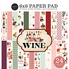 Carta Bella Wine 6x6 Inch Paper Pad (CBW479023)