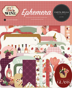 Carta Bella PRE-ORDER Wine Ephemera (CBW479024) Carta Bella PRE-ORDER Wine Ephemera (CBW479024)
