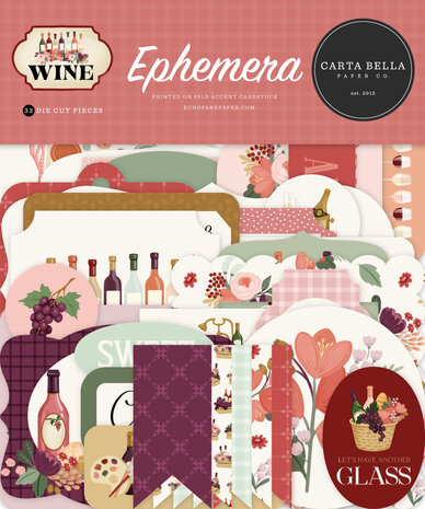 Carta Bella Wine Ephemera (CBW479024)