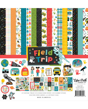 Echo Park PRE-ORDER Field Trip 12x12 Inch Collection Kit (FT478016)